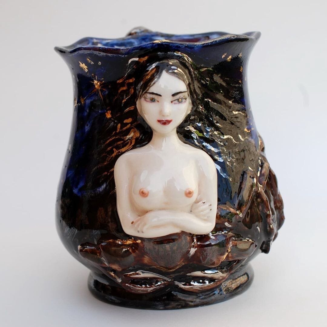 Шедевры из керамики в работах Милы Архиповой. Это нужно увидеть! керамика,мастерство,творчество