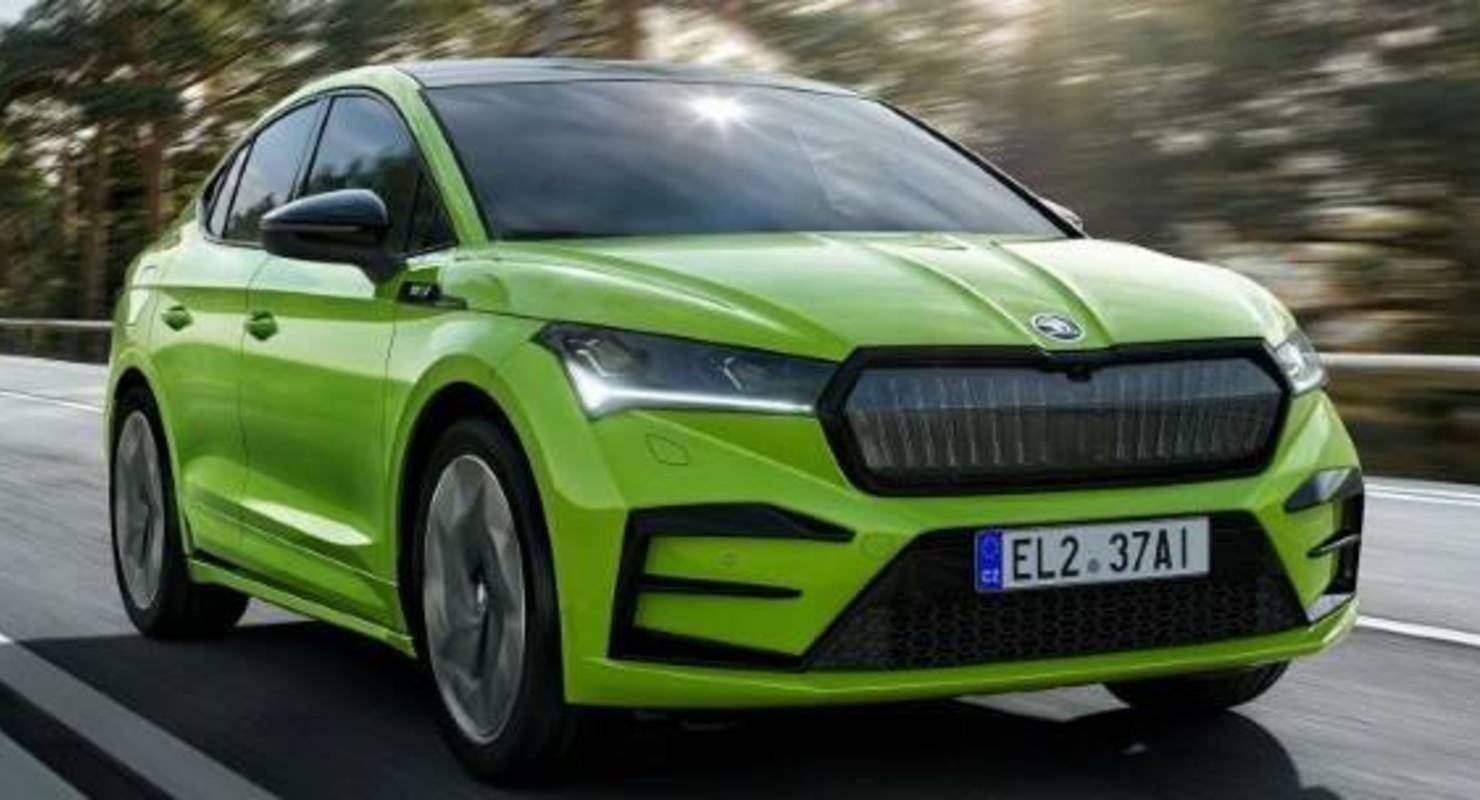 Заряженный электрокар Enyaq RS стал самой дорогой Skoda за всю историю Автомобили