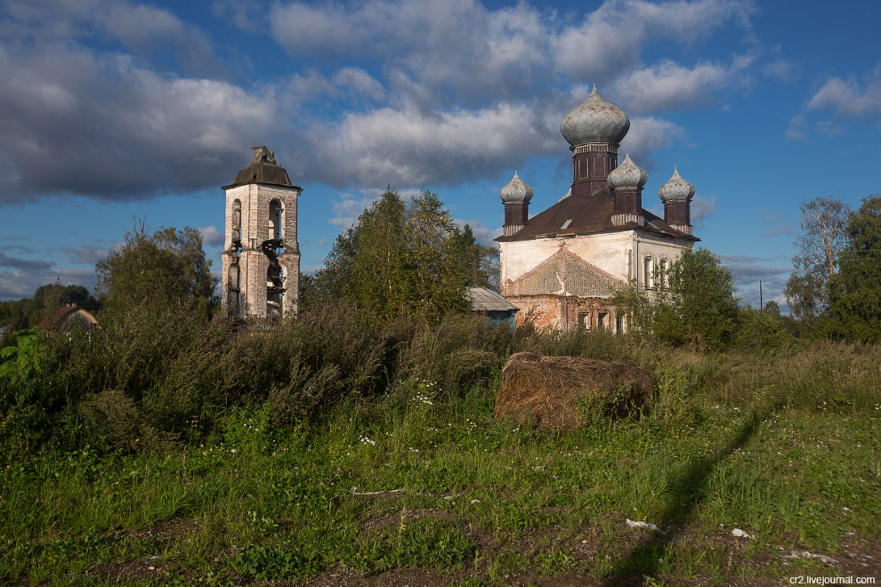 Старинный мост в Архангельской области