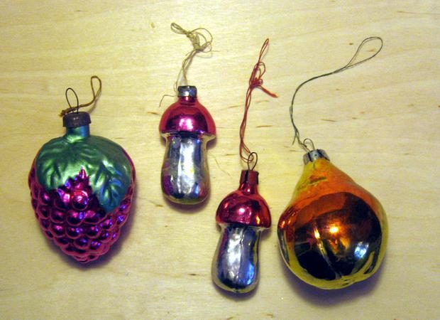 История советских ёлочных игрушек