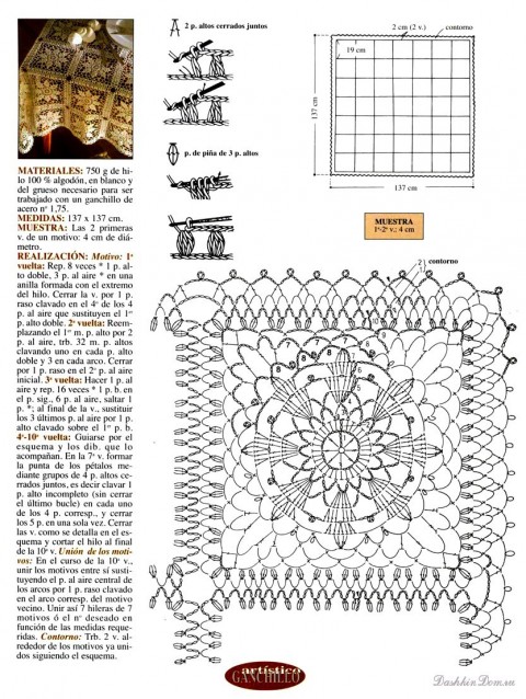 Вязаные скатерти с описанием Вязаные скатерти с описанием вязание