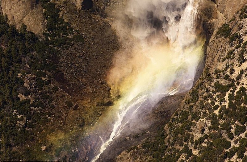 Водопад в национальном парке Йосемити, штат Калифорния америка, вид, высота, мир, пейзаж, природа, фотография