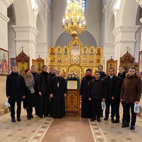 Минские семинаристы посетили храмы Бобруйской епархии.
