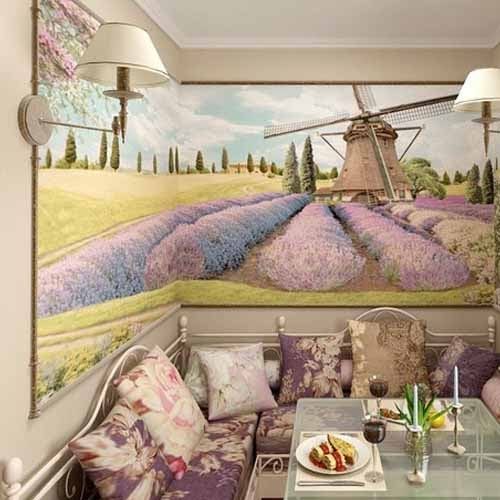 Украшаем кухню фотообоями Украшаем кухню фотообоями идеи для дома,интерьер и дизайн