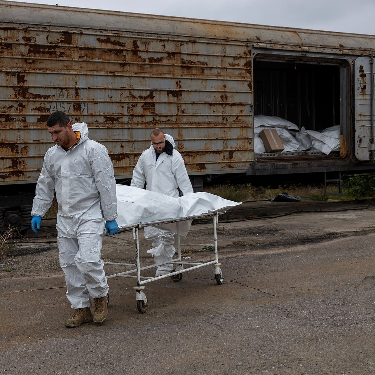 Опять рекорд, опять «пэрэмога» — под Одессой заработал первый на Украине полевой морг. На...