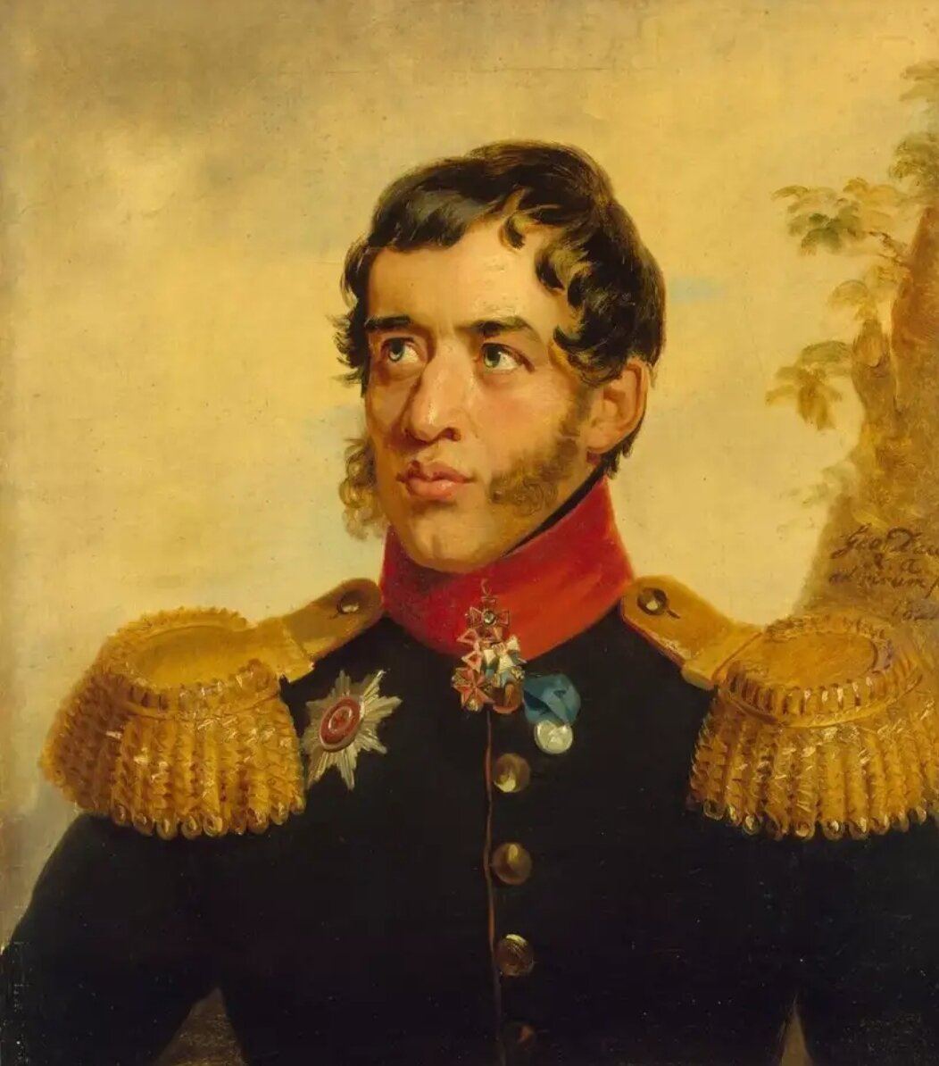 Джордж Доу. Генерал-майор князь Сергей Григорьевич Волконский 4-й, 1820. Источник: regnum.ru