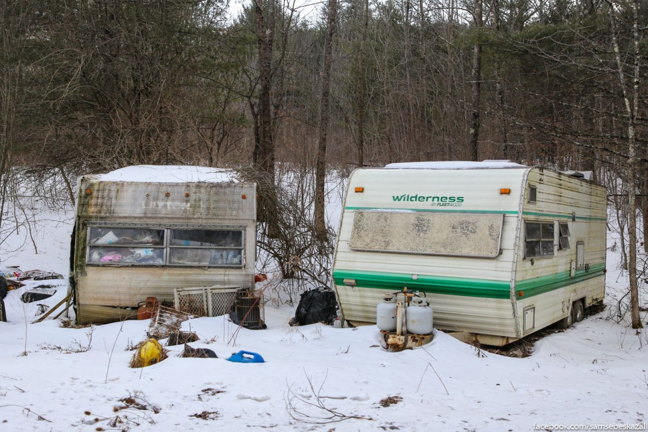 Сравните сами:  как живут простые люди  США ,  в 200 км от Нью-Йорка глубинка