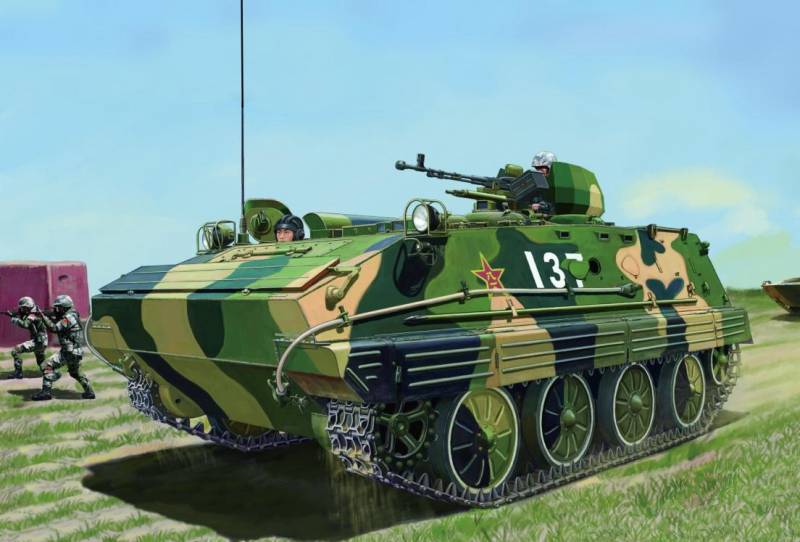 Type 63. Китайский взгляд на бронетранспортёры оружие