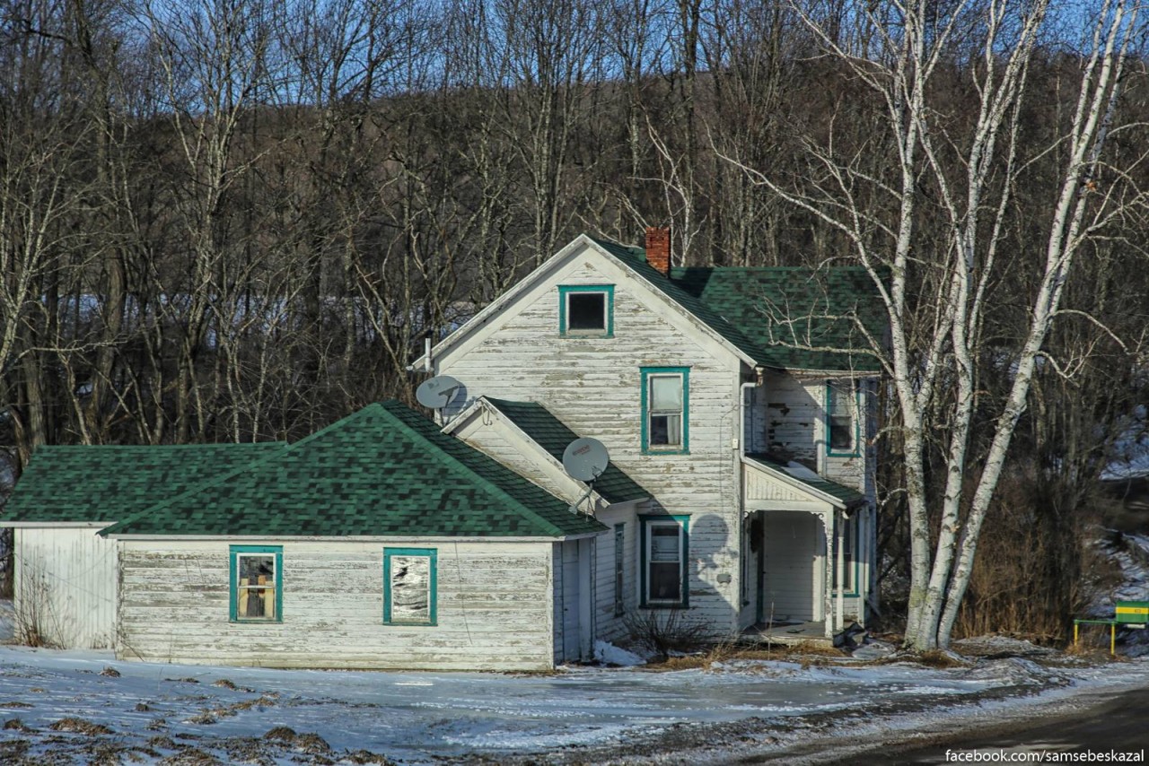 Сравните сами:  как живут простые люди  США ,  в 200 км от Нью-Йорка глубинка