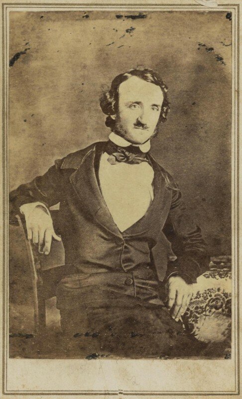 Эдгар Аллан По. 1847 г. история, ретро, фото