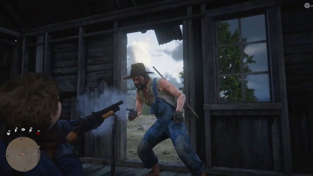 Злобный школьник ворвался в бар Red Dead Redemption 2 и всем навалял Злобный школьник ворвался в бар Red Dead Redemption 2 и всем навалял red dead redemption 2,игроки,Игры