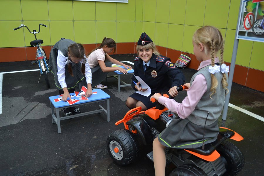 Автогородок в школе картинки