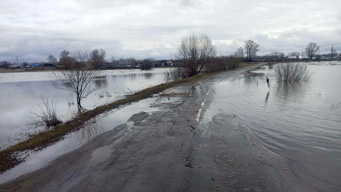В Алтайском крае четыре участка дорог остаются закрытыми из-за паводка