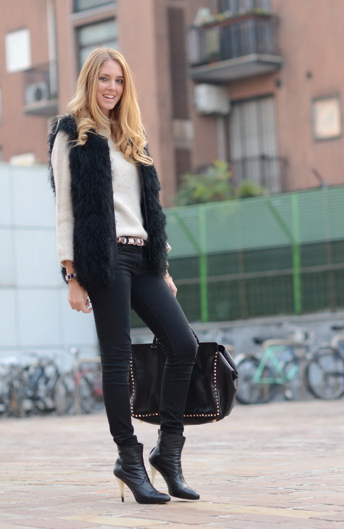 С чем модно сочетать черные джинсы мода,образ,одежда