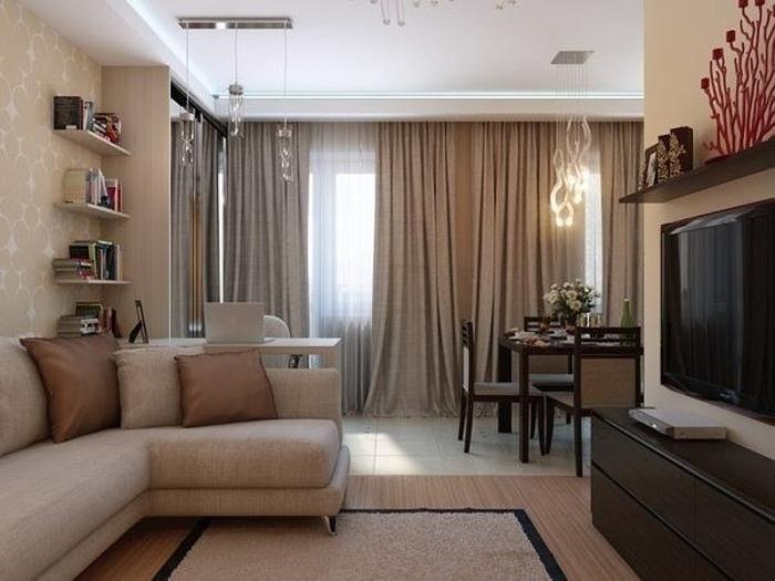 Уютная функциональная гостиная: 23 вдохновляющие идеи гостиная,идеи для дома,интерьер и дизайн