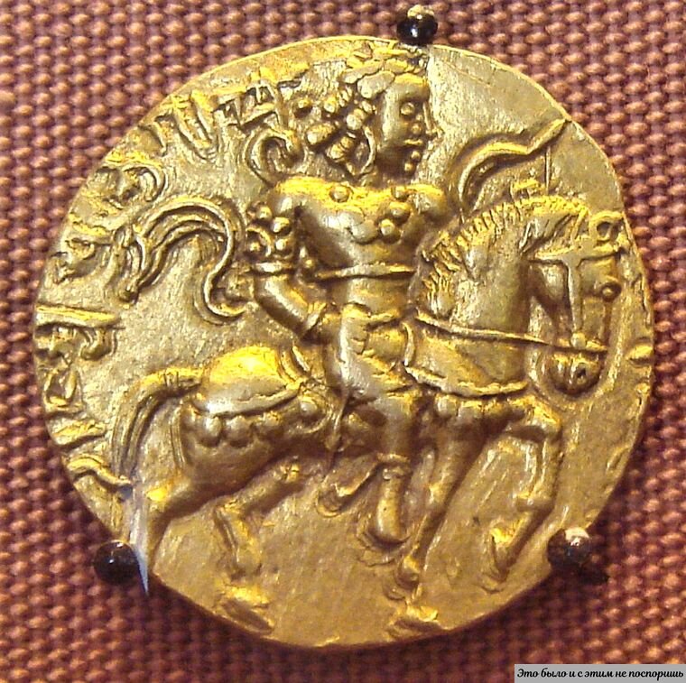 Монета с изображением Чандрагупты II. Источник – https://clck.ru/arcuc  