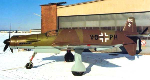 Боевые самолёты. Тянитолкайная стрела: «Дорнье» Do.335 Боевые самолёты. Тянитолкайная стрела: «Дорнье» Do.335 ввс