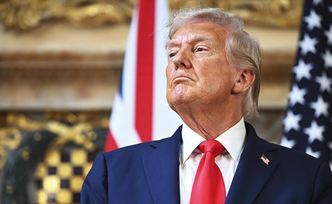 На фото: президент США Дональд Трамп