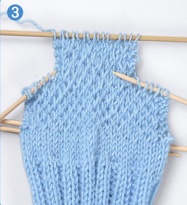 Как вязать ступенчатую пятку носка Как вязать ступенчатую пятку носка вязание носка