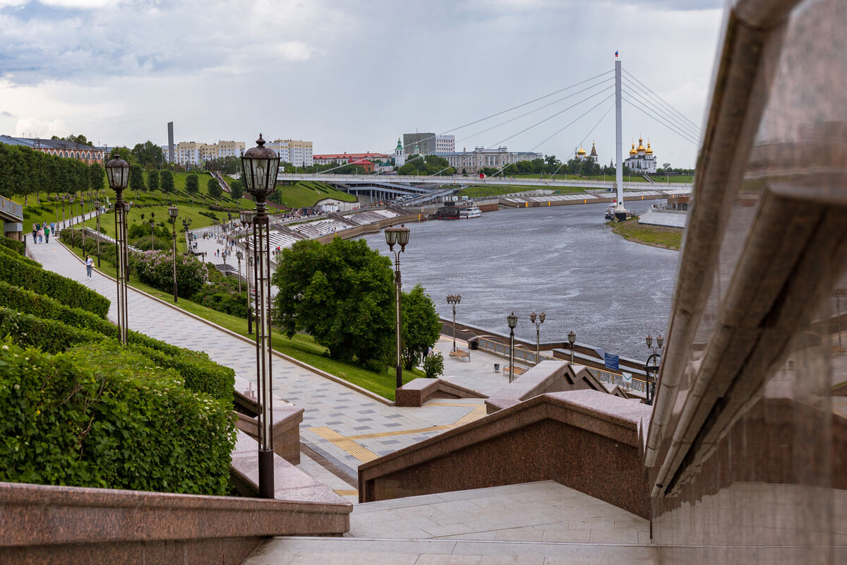 Достопримечательности Тюмени набережная