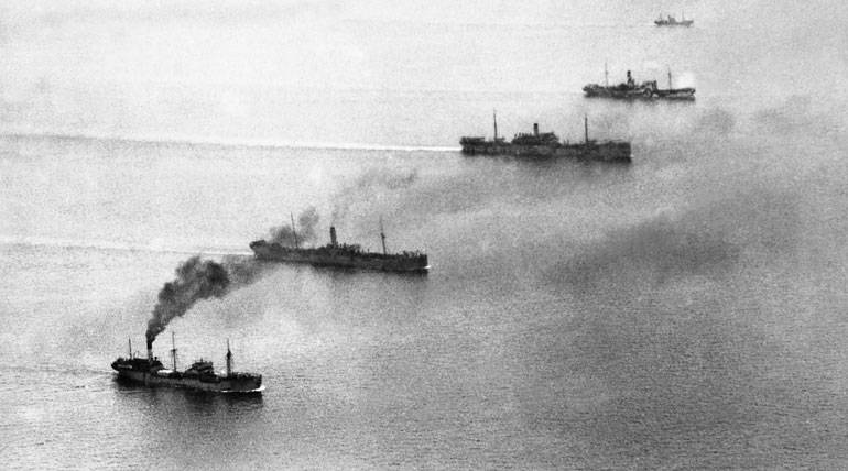 Исторический детектив. Когда некуда деваться, или Битва титанов над морем ввс,история