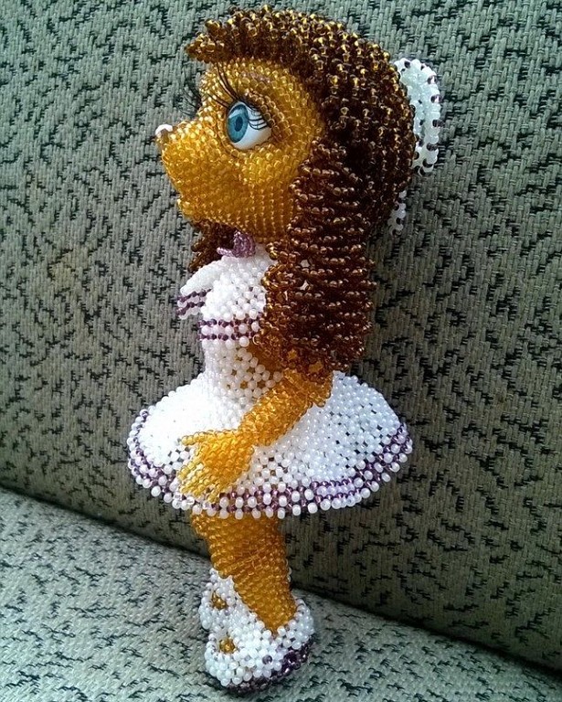Авторские игрушки из бисера Авторские игрушки из бисера игрушки