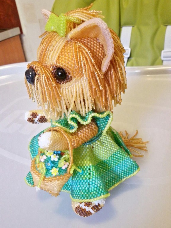 Авторские игрушки из бисера Авторские игрушки из бисера игрушки