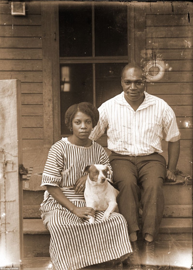Вашти Агнес Найт (1891-1981) и ее супруг Бартель Кинг Мосби (1888-1964) афроамериканец, история, прошлое, сегрегация, фотография