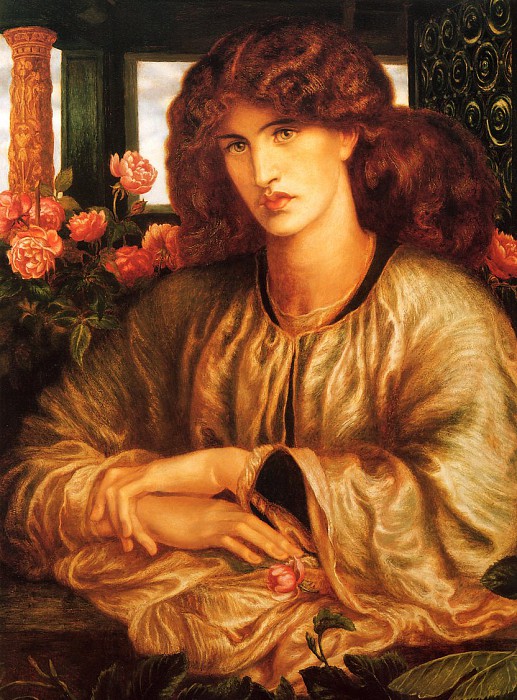 Rossetti, Dante Gabriel - La Donna Della Finestra (end. Данте Габриэль Россетти
