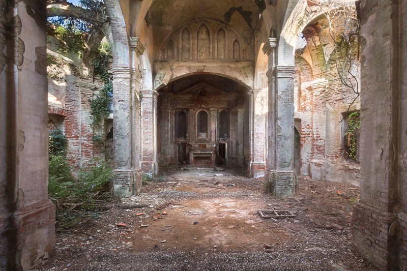 Церковь в Италии заброшенные храмы, истории, ото