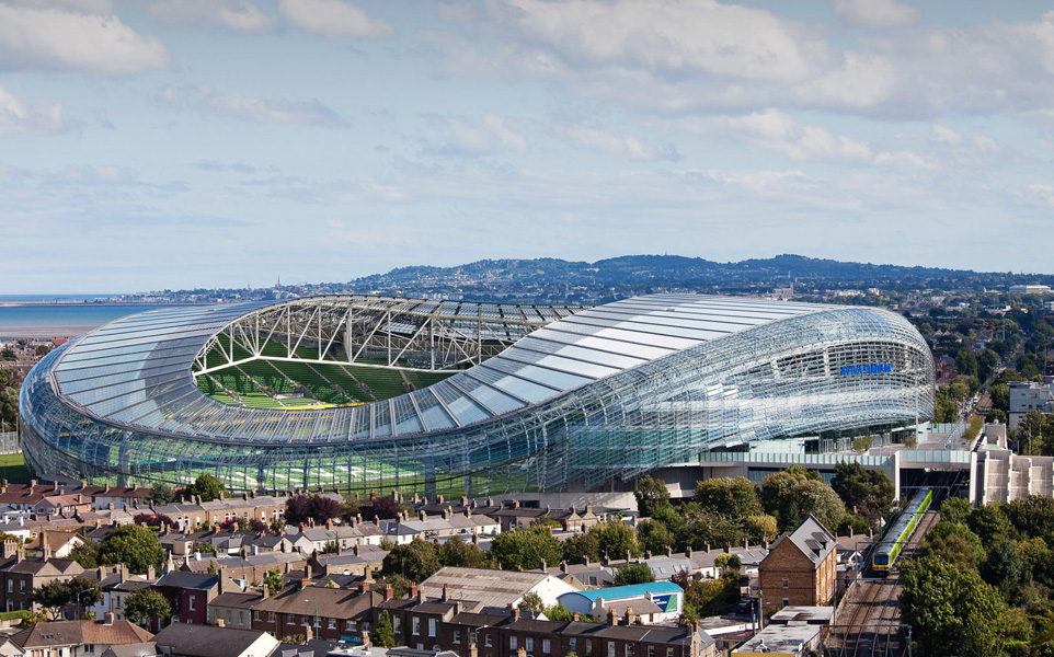 Фото стадиона Авива в Дублине