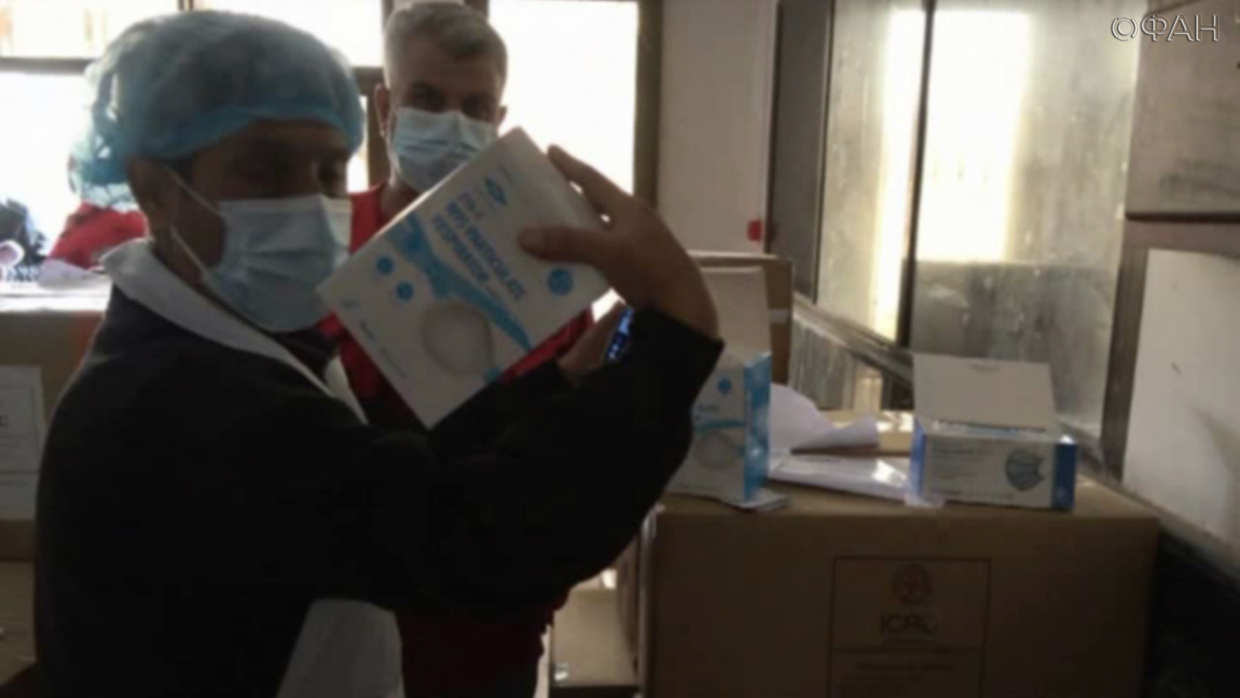 Сирийские врачи получили средства защиты от COVID-19