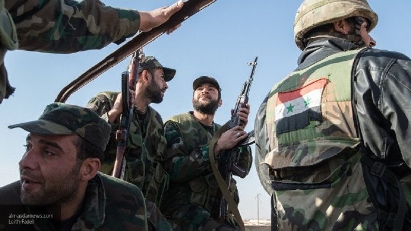 Войска САА атакуют позиции боевиков на восточной окраине Дамаска