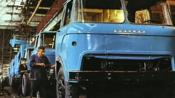Как сейчас выглядит Кутаисский автозавод, где производили Колхиду с дизайном Skoda, и что там выпускают