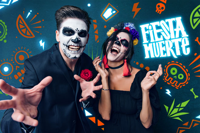 Мексиканская мифология и британская электроника на Olmeca Fiesta Muerte Мексиканская мифология и британская электроника на Olmeca Fiesta Muerte культура