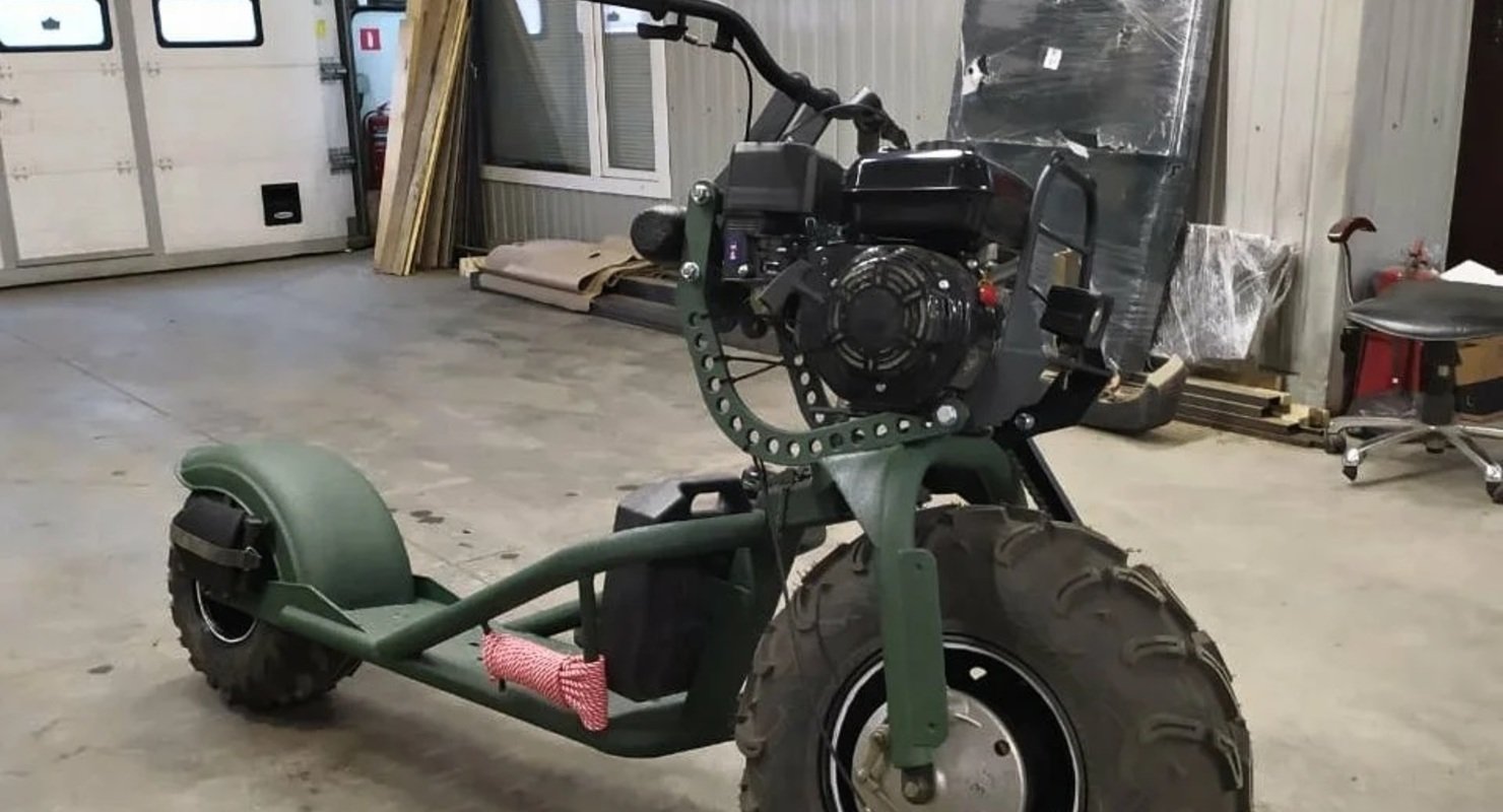 Новый мотовездеход «Ёж» от конструктора-любителя