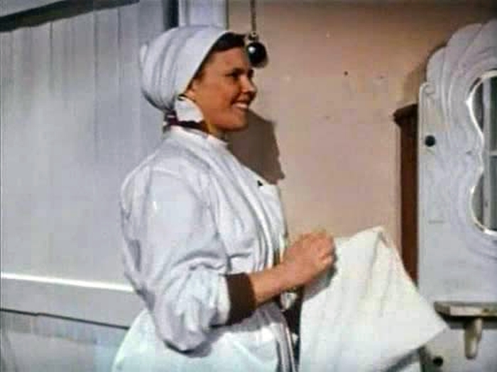 Римма Шорохова в фильме «Сельский врач».