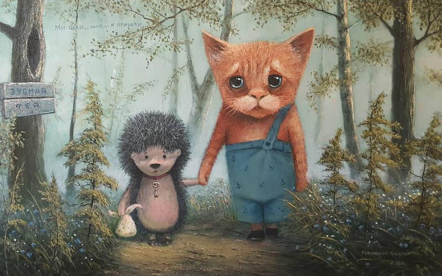 Добрая живопись художника-самоучки Андрея Репникова Добрая живопись художника-самоучки Андрея Репникова