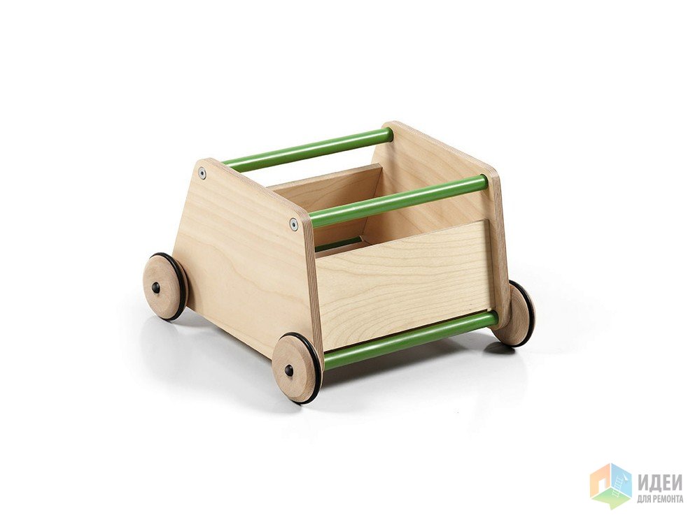 Ящик на колесиках для игрушек и книг, Made Design,  Emiliana design studio