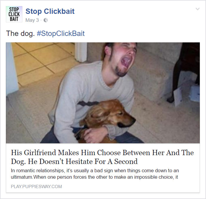 Stop Clickbait