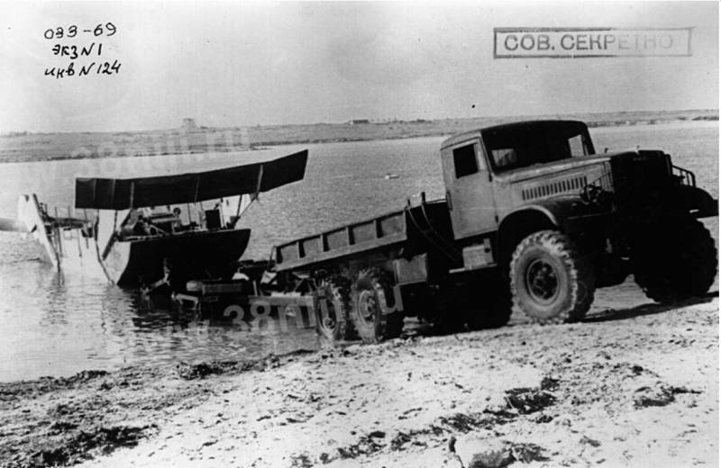 История зампотеха: танковый десант на подводных крыльях оружие