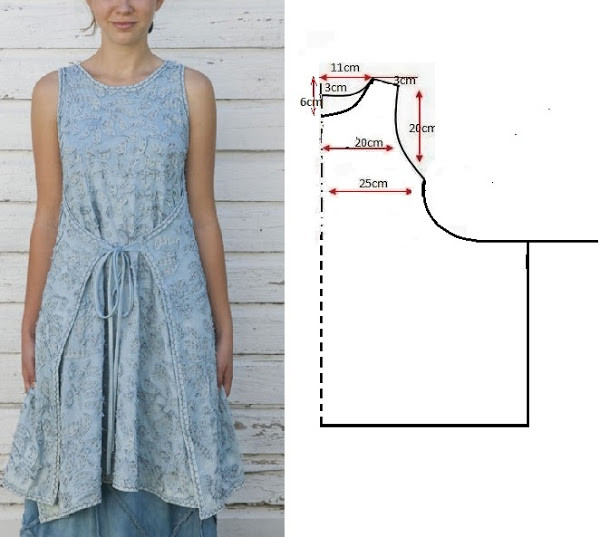 Простая выкройка - платья, сарафана, туники и топа для дома и дачи Простая выкройка - платья, сарафана, туники и топа для дома и дачи ВЫКРОЙКА,женские хобби,рукоделие,САРАФАН,своими руками,шитье,ШИТЬЁ