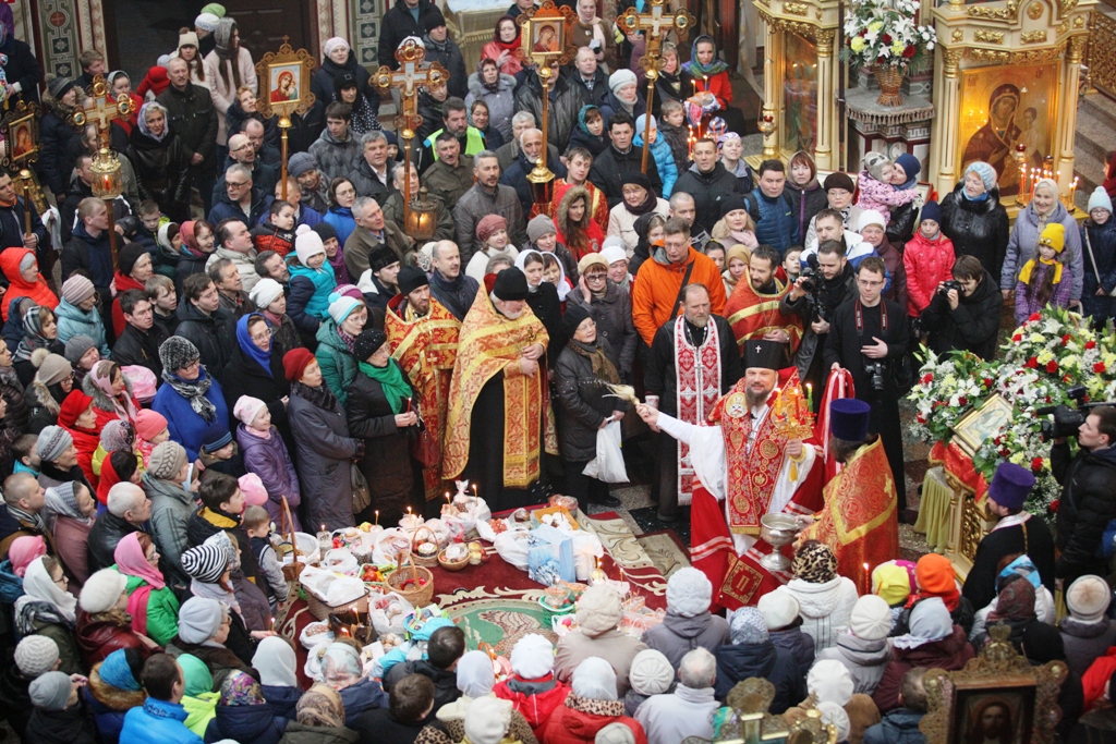 Фото празднования пасхи в россии