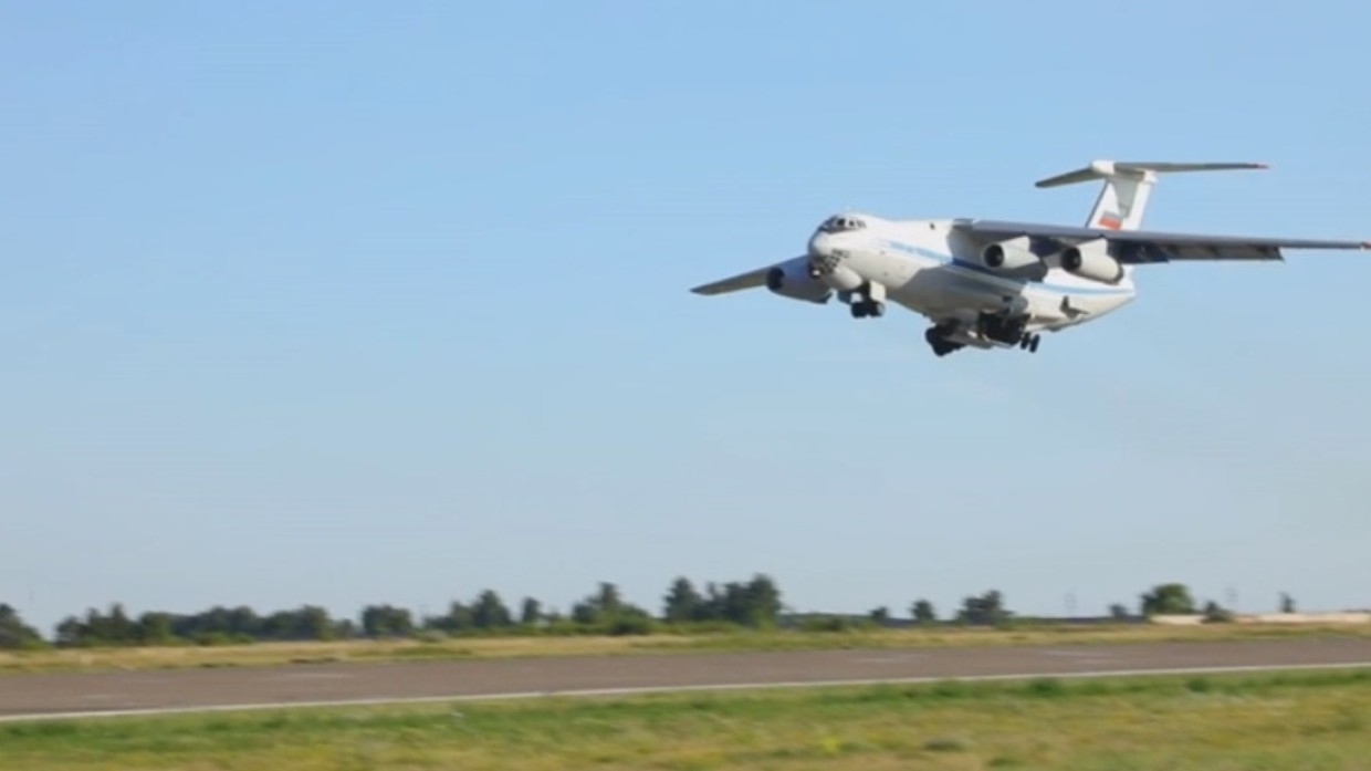 Самолеты Минобороны РФ помогаю тушить пожары в заповеднике Мордовии