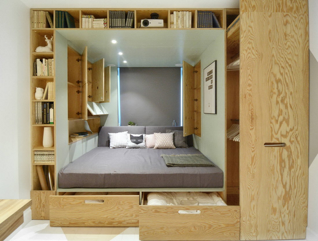 идеи для дизайна маленькой спальни