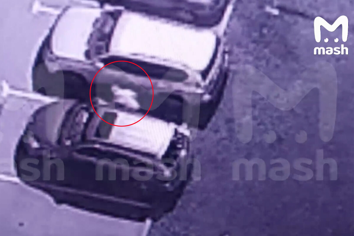 Появилось видео с виновником взрыва Land Cruiser с офицером ВС РФ внутри в Москве