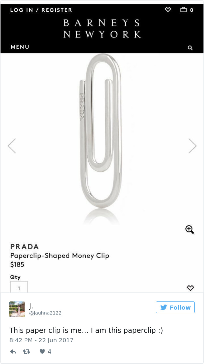 Prada Paperclip