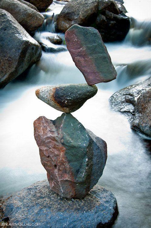 Балансирующие камни от Майкла Граба интересное,камни,природа,хобби