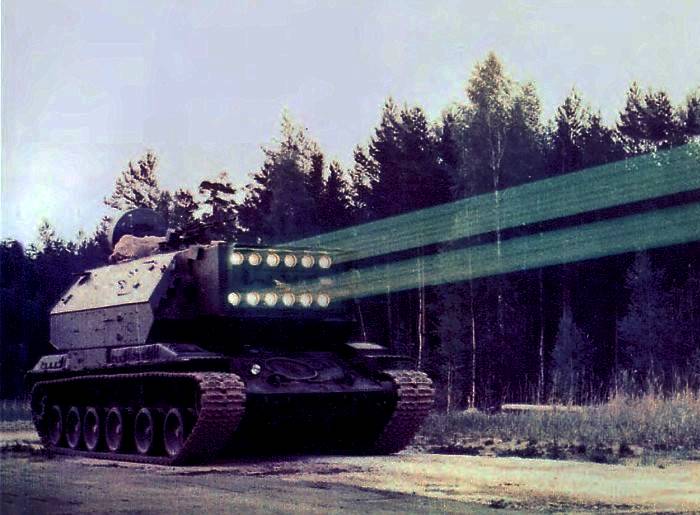 Попытка создать смертоносный танк с лазером. /Фото: osssr.ru
