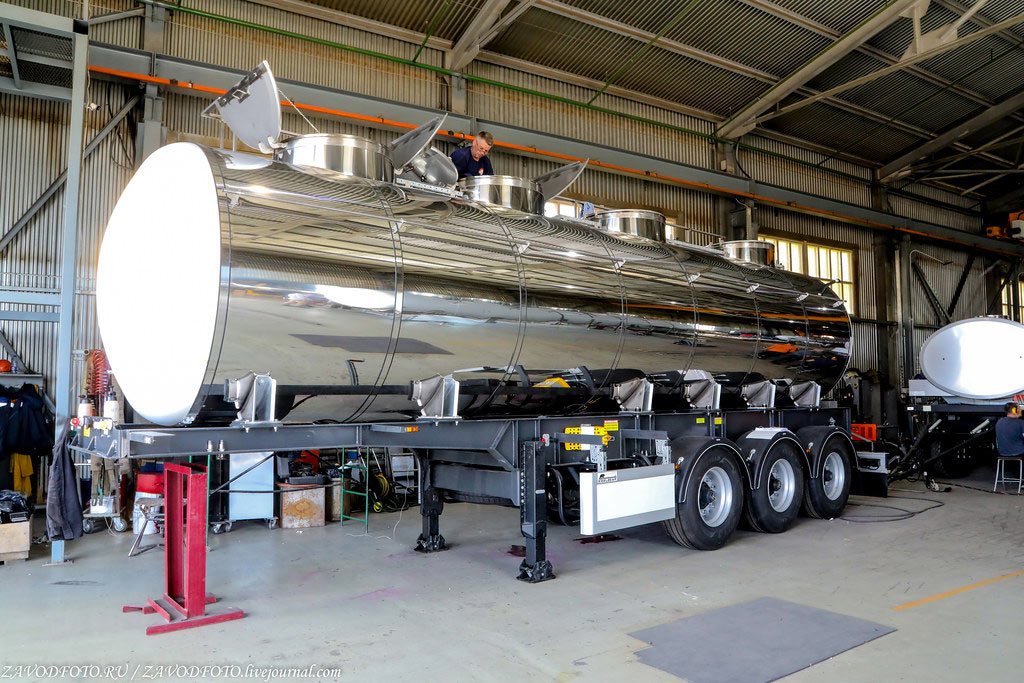 Как делают цистерны для молока Как делают цистерны для молока